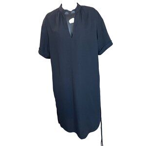 Babaton dress black classic elegant wear loose or with belt  pockets